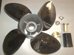 Mercruiser Alpha Bravo 1 Stainless Steel 4 Blade Propeller Prop 14 1/8 X 19p. Fixed Price $399.97.