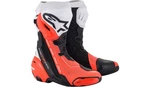 Alpinestars Supertech R Vented Boots - Black/fluo Red/white Size 10.5 / 45. Fixed Price $649.95.