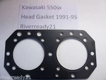 Kawasaki 550-sx Jet-ski Head Gasket 91-95 Replaces 11004-3706 In Stock New Rts. Fixed Price $25.95.