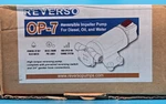 Reverso Op7 Impeller Oil Change Pump - 24v, With Integral Reversing Switch. Fixed Price $309.00.