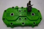 Oem 1996 96 Kawasaki Ss 750 Cylinder Head Green With Tee Fitting Om21-16. Fixed Price $45.00.