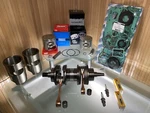 1999-2004 Yamaha Xl 700 Engine Rebuild Kit /crank+pistons+gaskets+sleeves ===62t. Fixed Price $970.00.