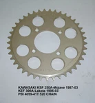 Kawasaki Ksf250 Kef300 Pbi 4059 Sprocket Aluminum 41 Teeth. Fixed Price $48.45.