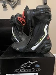 Alpinestars Supertech R Boots. Fixed Price $425.00.