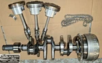 Sea Doo Spark 900 Ace Ho 2up 3up Crank Shaft Crankshaft + Pistons 2014 2015. Fixed Price $449.99.