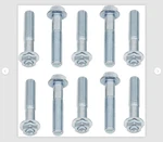 Bolt 8mm X 1.25mm Pitch 45mm Long Flange Bolts 10mm Hex Head 10 Pk 024-20845. Fixed Price $12.82.