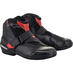 Alpinestars Smx-1 R V2 Vented Size 50 Motorcycle Boots Shoes Sport Black-red. Fixed Price $216.77.