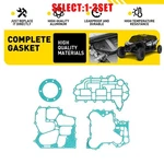 Complete Crankcase Gasket Set Fit Seadoo 900 Ace Eso Spark Trixx 420431820 1-3x. Fixed Price $25.64.