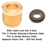 Sea Doo Billet Cable Lock Nut & Seal 4-tec Reverse 277001729 211100009. Fixed Price $15.95.