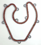 Wsm Polaris 800 / 1200 Water Jacket Cover Gasket 007-473-02, 5811795,. Fixed Price $12.34.