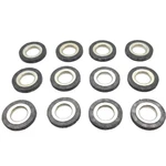 12pc Fuel Injector Gasket Set Compat/w Yamaha 150-300 Hpdi 2.6l 3.3l Outboards. Fixed Price $76.49.