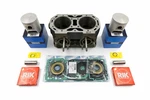 1992-1995 Kawasaki 750 Oem .5mm Over Std Cylinder, Piston, & Gasket Top End Kit. Fixed Price $799.95.