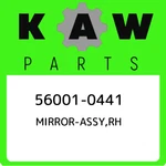56001-0441 Kawasaki Mirror-assy,rh 560010441, New Genuine Oem Part. Fixed Price $256.20.